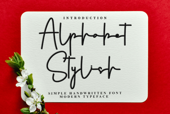 Alphabet Stylish Font: A Typeface for Elegant Editorial Design