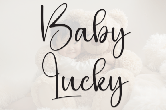 Baby Lucky: A Script Font for Bold Campaigns
