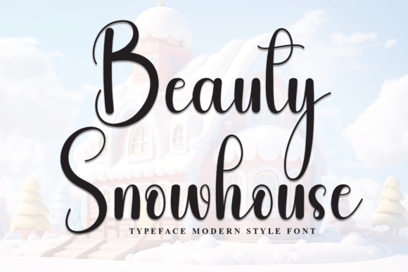 Beauty Snowhouse Font for Bold Campaigns