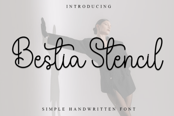 Bestia Stencil Font for Festive Campaigns