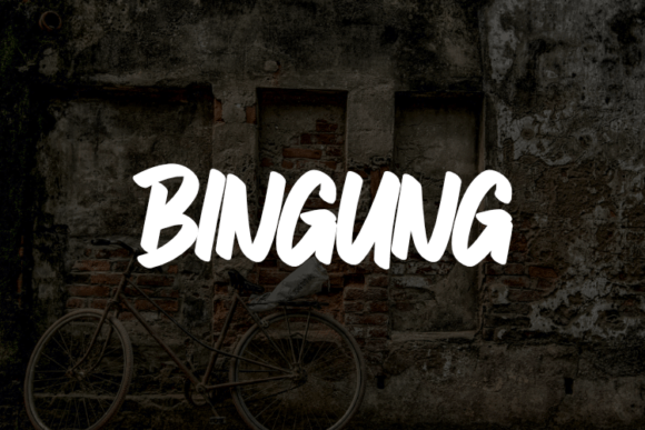 Bingung: A Script Font for Modern Web Design