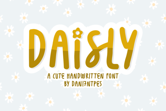 Daisly Font Review: A Playful Typeface for Sweet Branding
