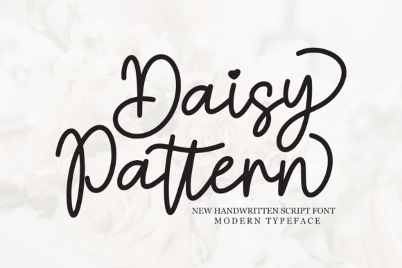 Daisy Pattern Font Review for Modern Campaigns
