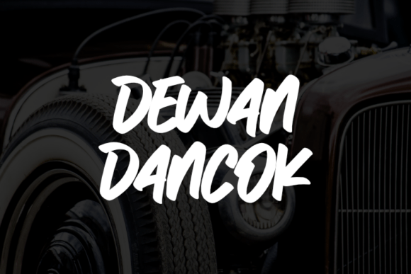 Dewan Dancok: A Script Font for Editorial Soul