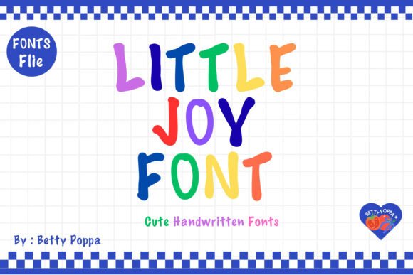 Handwrittenpoppa03: A Playful Typeface for Editorial Design