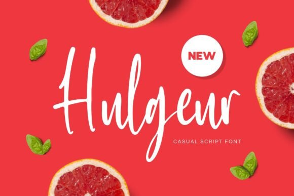Helguer Font: A Fresh Script Typeface for Modern Brands