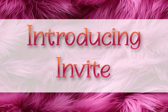 Invite: A Whimsical Script Font for Web Design