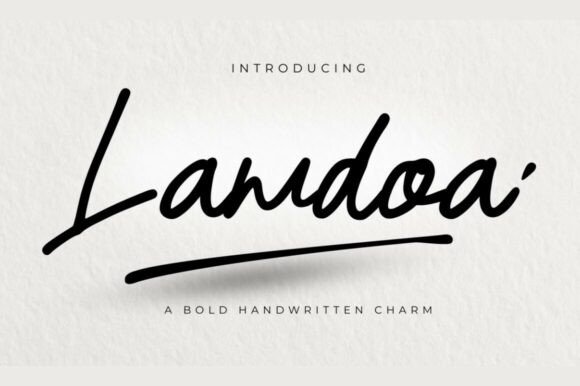 Lamdoa Font: A Bold Script for Campaigns
