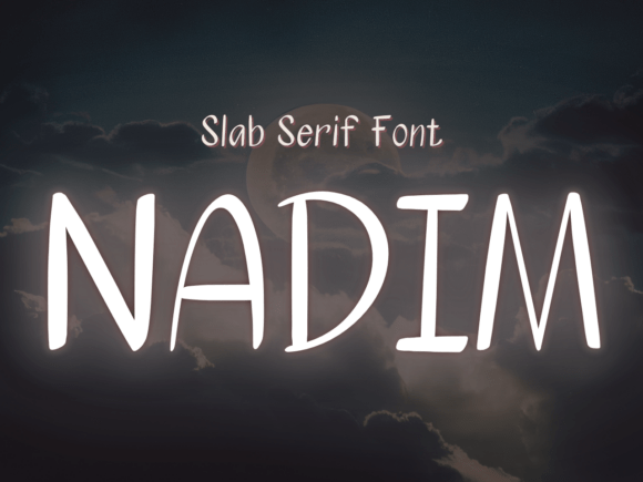 Nadim: A Handwritten Font for Editorial Design