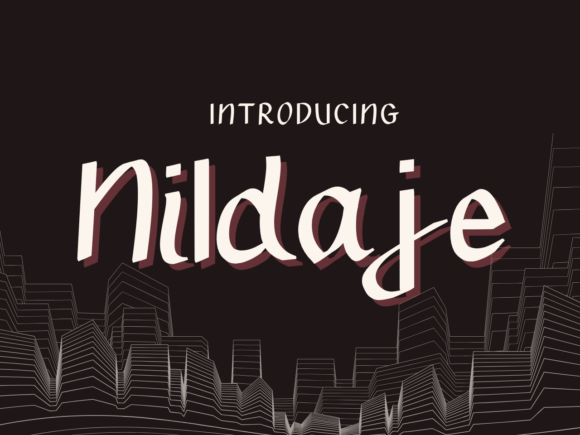 Nildaje Typeface: Elevate Your Brand Identity