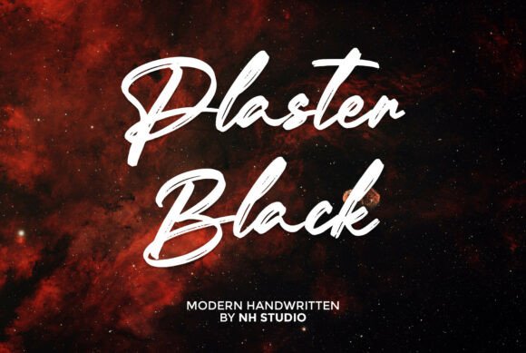 Plaster Black Font for Bold Business Branding