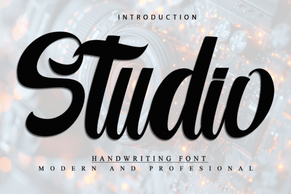 Studio Script Font: Elevate Your Brand Identity