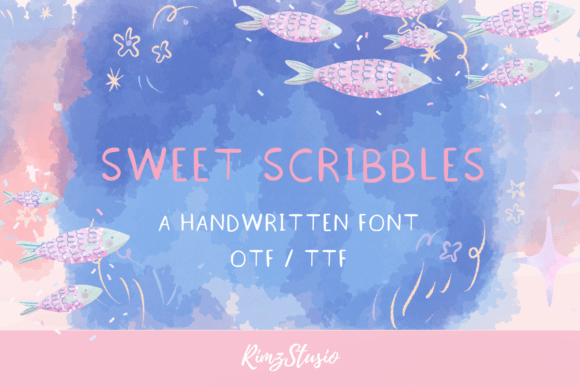 Sweet Scribbles: The Handwritten Font for Clear Campaigns