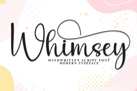 Whimsey Font: Elevating Web Design with Elegant Script
