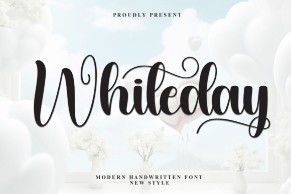 Whiteday: A Script Font for Modern Branding