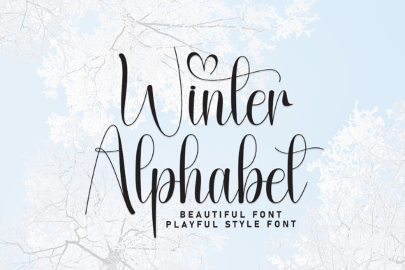 Winter Alphabet: A Warm Handwritten Font for Editorial Design