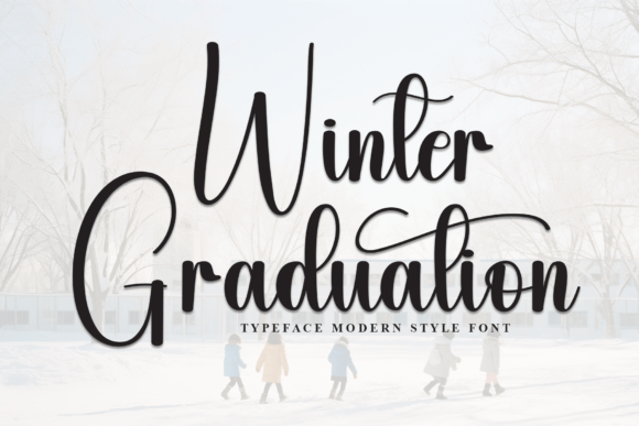 Winter Graduation Font Review