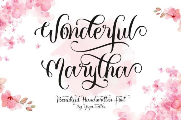 Wonderful Marytha Font Review for Web Designers
